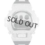 Casio G-Shock Custom by G-BALLER | DW6900 Rhodium Coating Center Bracelet Diamond