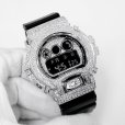 画像2: Casio G-Shock Custom by G-BALLER | DW6900 Rhodium Coating Diamond (2)