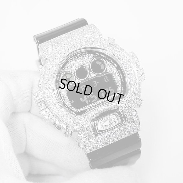 画像2: Casio G-Shock Custom by G-BALLER | DW6900 Rhodium Coating Diamond
