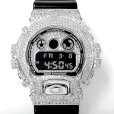 画像1: Casio G-Shock Custom by G-BALLER | DW6900 Rhodium Coating Diamond (1)