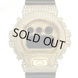Casio G-Shock Custom by G-BALLER | DW6900 Yellow Gold Coating Diamond