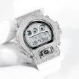 画像1: G-Shock Custom by G-BALLER | DW6900 Mirror Dial Rhodium Coating Diamond (1)