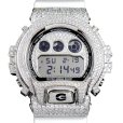 画像1: Casio G-Shock Custom by G-BALLER | DW6900 Mirror Dial Rhodium Coating Diamond (1)
