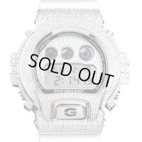 Casio G-Shock Custom by G-BALLER | DW6900 Mirror Dial Rhodium Coating Diamond