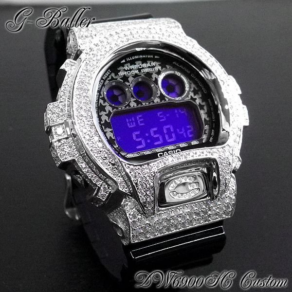 画像5: 限定 Gショック カスタム G-BALLER クレイジーカラーズ 星 インデックス DW-6900SC-8