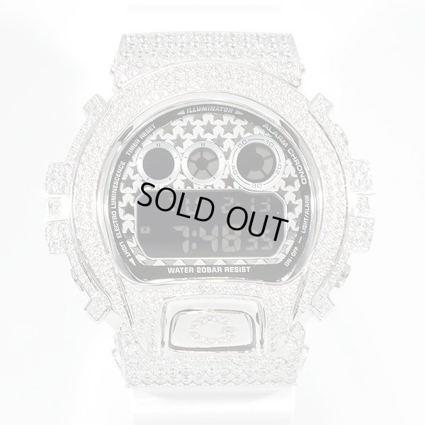 画像1: Casio G-Shock Custom by G-BALLER | DW6900 Star Dial Rhodium Coating Diamond