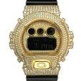 画像2: G-Shock Custom by G-BALLER | DW6900 Yellow Gold Coating Diamond (2)