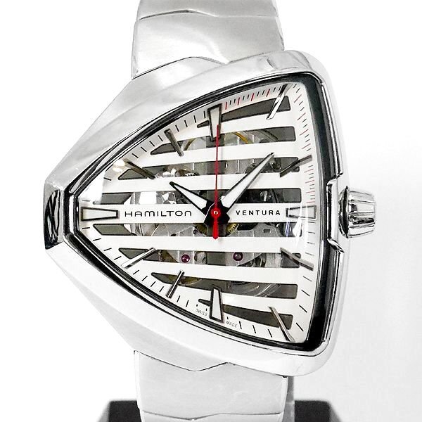 画像4: Hamilton Ventura Elvis80 Auto Stainless Bracelet Mens H24555181（H245550）