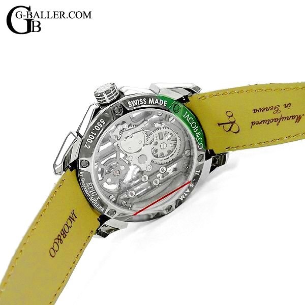 高級感漂うバックスケルトン