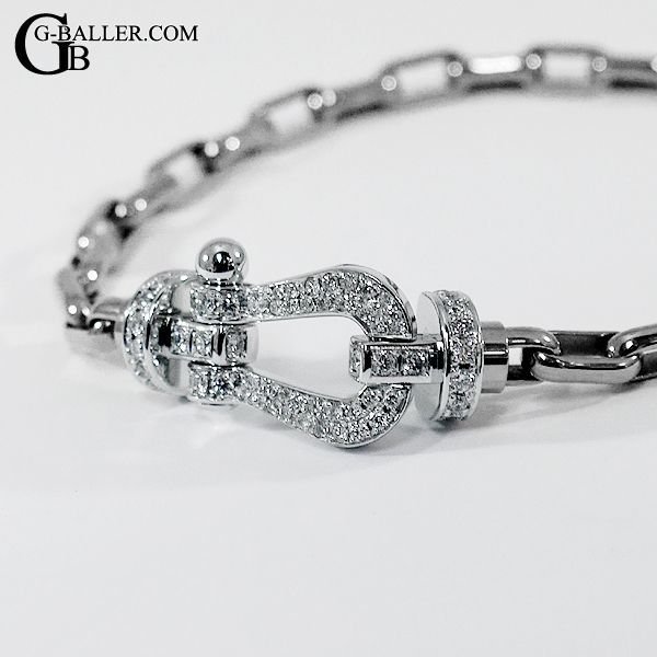 FREDフォース10 チェーンブレスレット アフターダイヤモンド