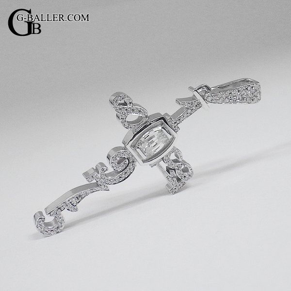 FRANCK MULLER 数字ペンダント アフターダイヤカスタム