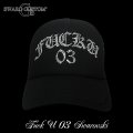 FUCK キャップ スワロ 数字 スワロフスキー CAP