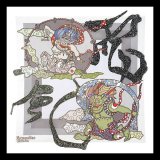 G-BALLER ART | 風神・雷神 Rhinestone Art