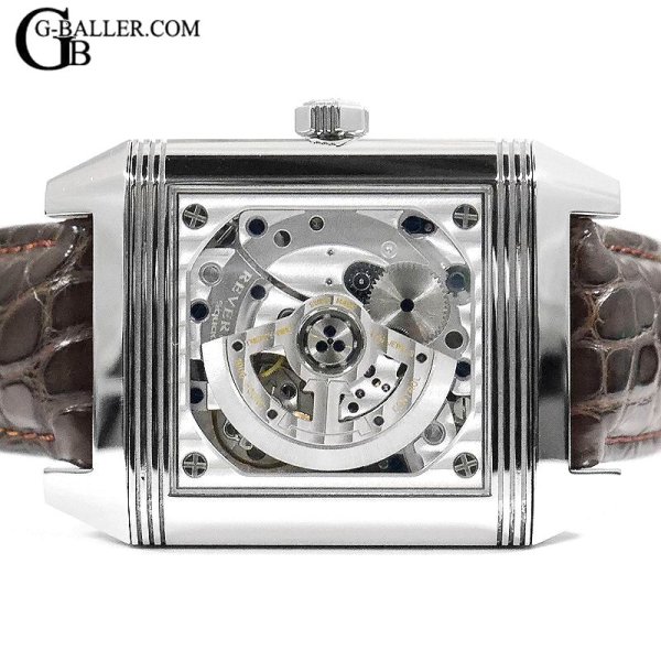 画像3: 【国内正規 / 付属完備】JAEGER LECOULTRE ジャガールクルト レベルソ スクアドラ ホームタイム  230.8.77 Q7008420 /23617