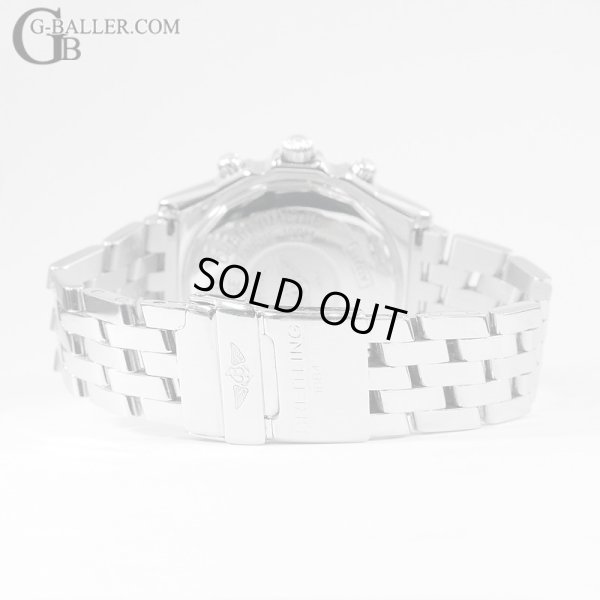 画像5: 【純正BOX / 純正ラバーベルト付属】BREITLING ブライトリング クロスウィンド ベゼルダイヤ ステンレスストラップ A13355 黒文字盤 ローマン / 23311