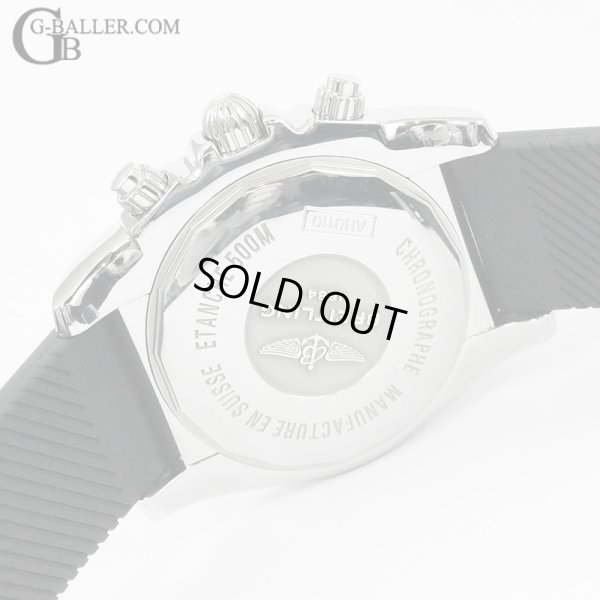 画像5: 【国内正規 / 未使用ラバー / 純正SSベルト付】ブライトリング クロノマット44 シルバー文字盤 ラバーベルト AB0110 44mm/23225