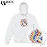 G’RAIN HOOD Swarovski Parker レインボーG スワロフスキーフードパーカー
