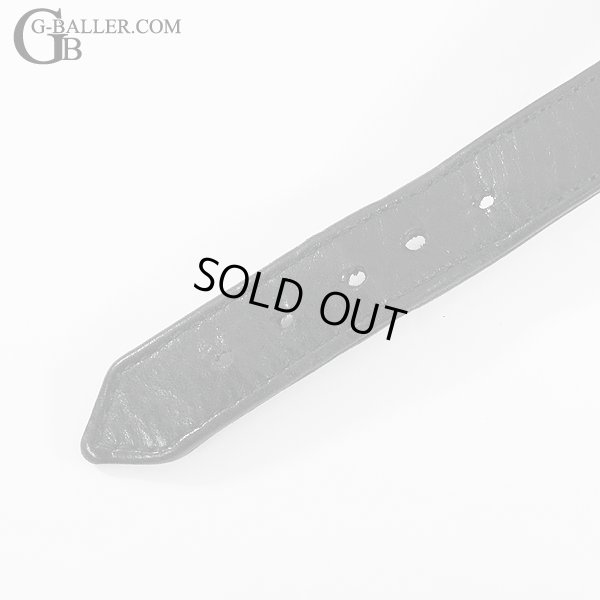 画像9: クロムハーツ ガンスリンガー クロスボール ブレスレット ブラック レザー