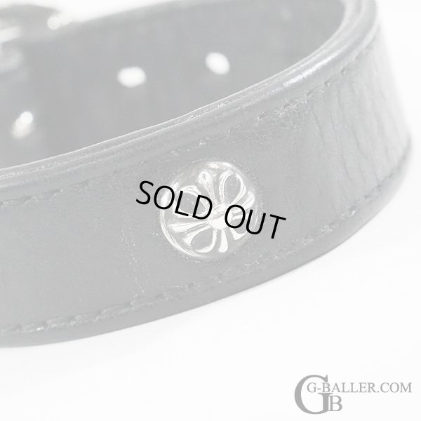 画像6: クロムハーツ ガンスリンガー クロスボール ブレスレット ブラック レザー