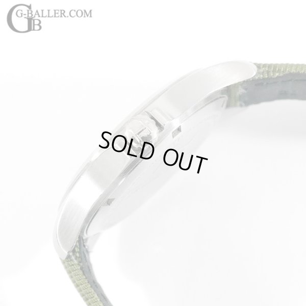 画像3: 【希少王冠ロゴ / 付属完備】ハミルトン カーキ キング 王冠マーク  黒文字盤 ナイロンベルト H644510 40mm /230121