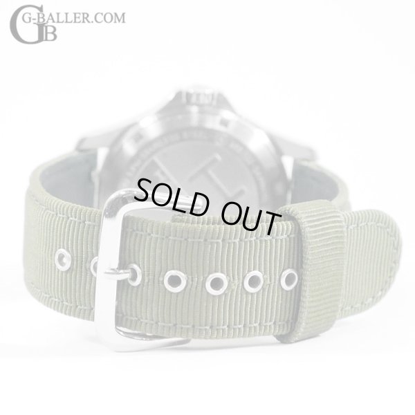 画像6: 【希少王冠ロゴ / 付属完備】ハミルトン カーキ キング 王冠マーク  黒文字盤 ナイロンベルト H644510 40mm /230121