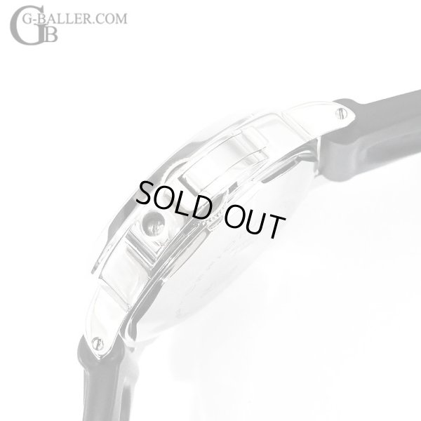 画像3: 【純正ラバーベルト/バックル付】PANERAI パネライ ルミノール パワーリザーブ デイト PAM00090 黒文字盤 ラバーベルト /23617