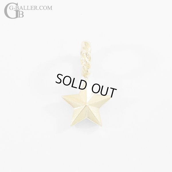 画像3: SJX DIAMOND STAR CHARM K18 YG 6ZC0136 ダイヤペンダント ネックレストップ スター 星 /2359