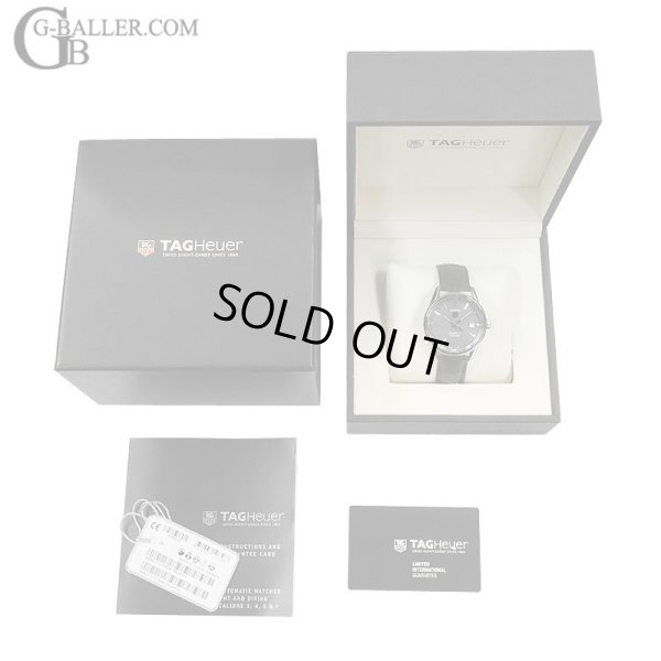 画像7: 【付属完備品】TAG HEUER タグホイヤー カレラ キャリバー5 デイト グレー レザーベルト WAR211C-3 39mm /23617