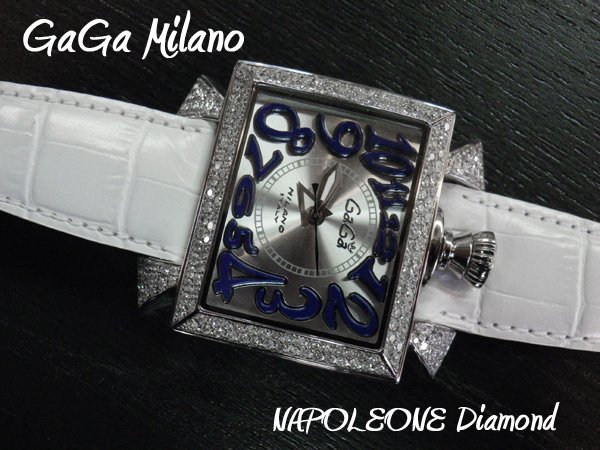 画像3: ガガミラノ　GaGa　MILANO Napoleone48m フルダイヤ　　gaga時計 ナポレオーネ48m