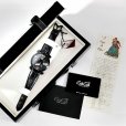 画像6: Gaga Milano Manuale 48mm Black PVD Diamond Dial 5012-02S Leather Bracelet