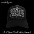 G-BALLER ロゴ スワロ　キャップ ダブルライン スター 　スワロフスキー CAP