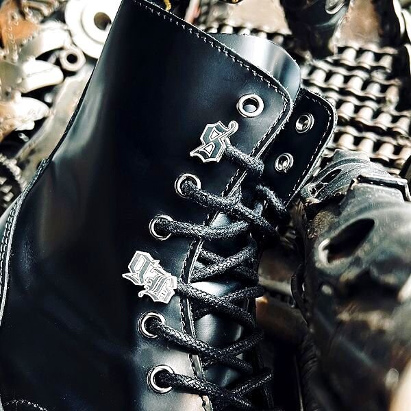 画像7: OEM オリジナル ピンバッジ ピンズ イニシャル オーダーメイド シルバー K18ゴールド プラチナ オーダー製作（K18ホワイトゴールド製）