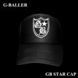 画像2: G-BALLER　メッシュキャップ　GBスター　ロゴ　ワッペンＣＡＰ (2)