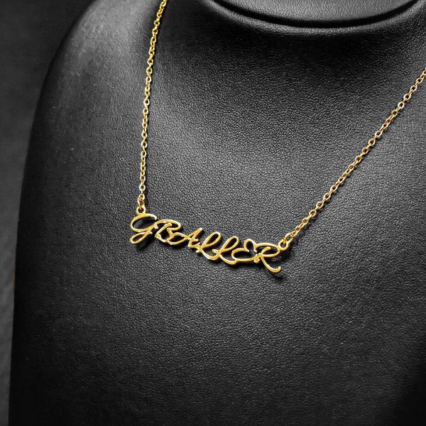 画像7: 【1個から製作可能】オーダーメイドネックレス ネームネックレス メンズ レディース フルオーダー