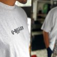 画像1: G-BALLER TOKYO Heavy Weight T-Shirt 5.6oz Gray "プリントロゴ" (1)