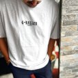 画像2: G-BALLER TOKYO Heavy Weight T-Shirt 5.6oz Gray "プリントロゴ" (2)