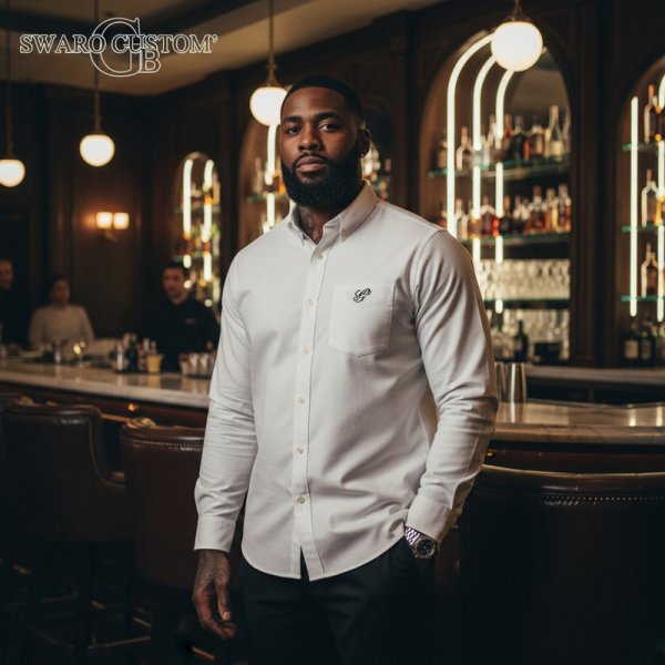 画像1: g&CrossShirt/ボタンダウン シャツ G クロス ロゴ