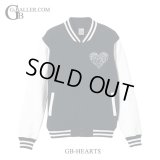 GB-HEARTS スウェットスタジャン スワロ