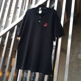  GBローズ ButtonDownTシャツ/ボタンダウン 薔薇Ｔシャツ