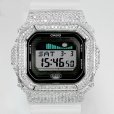 画像1: Casio G-Shock Custom by G-BALLER | GLX-5600 Rhodium Coating Diamond (1)