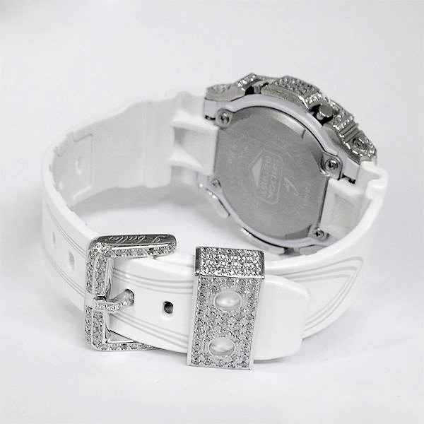 画像3: G-Shock Custom by G-BALLER | GLX-5600 Rhodium Coating Diamond