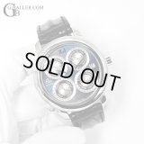 【未使用 / 限定モデル / ギャラ / 取説】JACOB&CO ワールドGMT ネイビー GMT-5SS 黒 クロコダイルストラップ 世界限定1800本