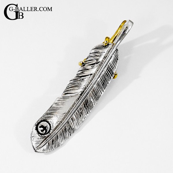 画像4: goro's ゴローズ 金メッキ ネックレス フェザー イーグル 銀爪 金爪 カスタム