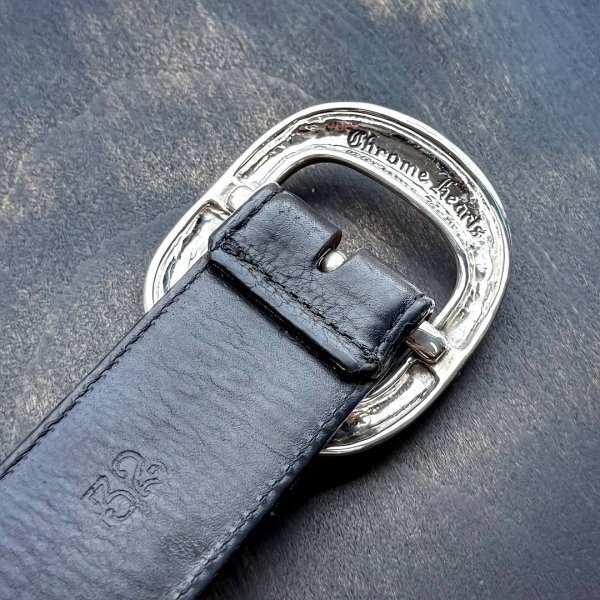 画像3: CHROME HEARTS クロムハーツ BLT GUNSLINGER 1.5 ガンスリンガー レザーベルト 32インチ