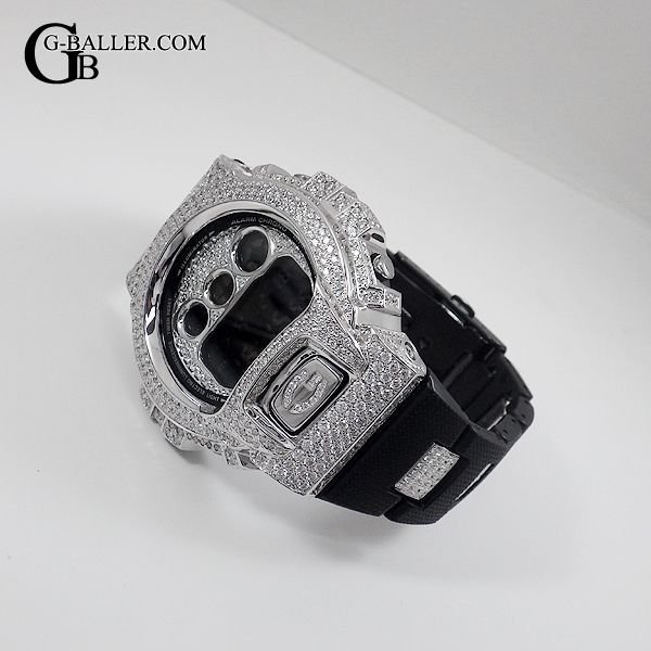 画像6: Gショック カスタム ベルトコマ ダイヤモンド フルカスタム