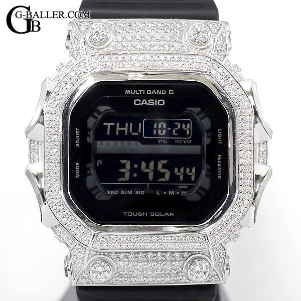G-SHOCKカスタム GXW56BB ダイヤモンド パヴェ