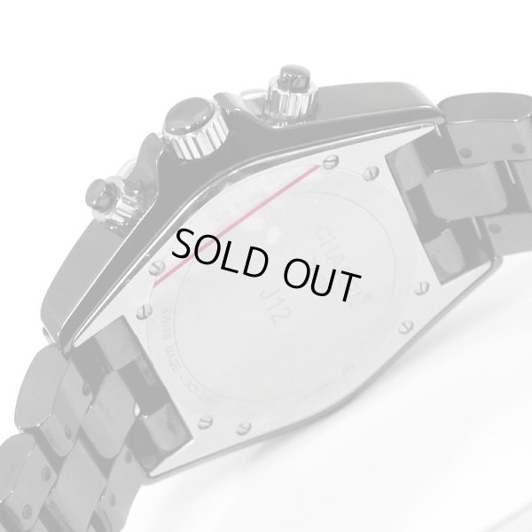 画像8: Chanel J12 Chronograph 41mm Black Ceramic Diamond Bezel