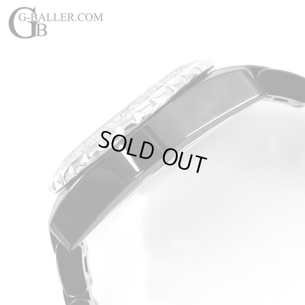 画像5: 【純正ソフトケース / ギャランティ / 取扱説明書】CHANEL シャネル J12 ベゼルダイヤ クロノグラフ 黒 ブラックセラミック 41mm メンズ | 250616