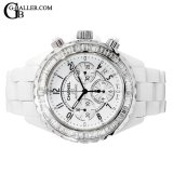 J12クロノ バゲットダイヤベゼル CHANEL H1007