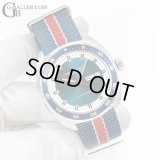 【新品/国内正規/付属完備/純正レザー付】激レア ハミルトン パンユーロ デイデイト AT ブルー NATOストラップ H354050 42mm / 221119